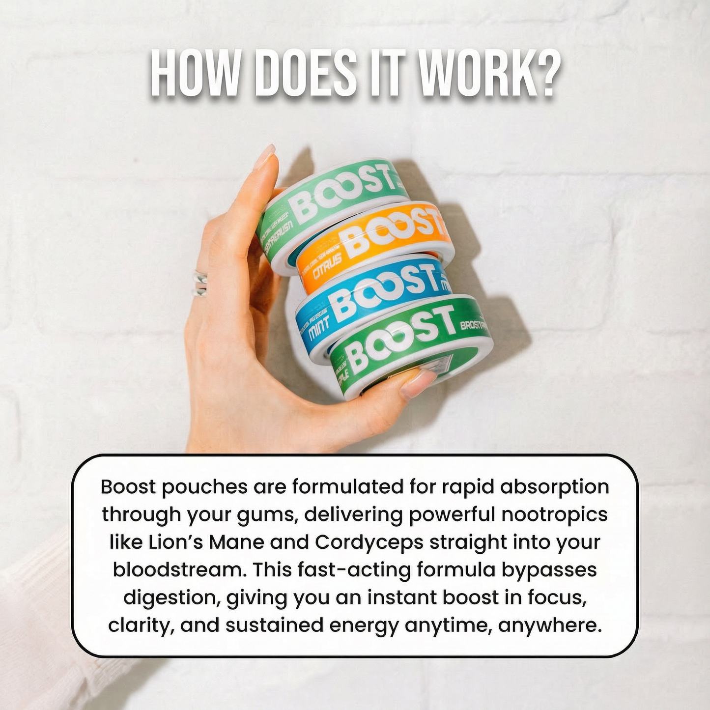 Boost - Nootropic Pouches